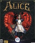  alice_(wonderland) alice_in_wonderland american_mcgee's_alice american_mcgee_(artist) apron blood boots brown_hair cheshire_cat cover cover_page earrings green_eyes heart jewelry knife mushroom solo watermark 