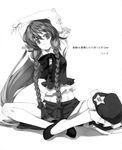  hong_meiling monochrome shingo tagme touhou 