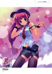  exit_tunes headphones kiba_satoshi tagme thighhighs 