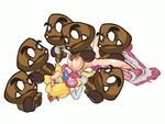  animated goomba nintendo playshapes princess_peach super_mario_bros. 