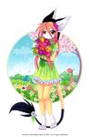  alpha_channel anthro arthropod big_ears black_eyes butterfly cub cute delicate dress female flower hair insect lady_beetle ladybug long_hair long_tail looking_at_viewer luna777 moondog plain_background purple_eyes scenery smile solo spring standing tail taratsu_(character) transparent_background young 