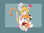  &hearts; cute felousefarnayne female kivar_(character) luna777 male mammal monkey primate trixie trixie_(character) 