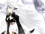  animal_ears bad_id bad_pixiv_id code:_exotic_(elsword) elsword eve_(elsword) long_hair shiroesa solo tail white_hair yellow_eyes 