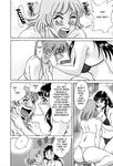  bikini breasts large_breasts manga mizugi my_mom_is_a_sexy_idol squat 