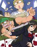  2boys angry_german_kid blood higurashi_no_naku_koro_ni katsura_kotonoha multiple_boys niconico niconico_rpg school_days tomitake_jirou 