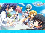  kanemoto_akari kobuichi kunihiro_hinata maid masamune_shizuru muririn nagamitsu_maya noble_works school_uniform tsukiyama_sena wallpaper yuzu-soft 