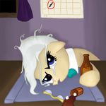  beverage crying drunk equine eyewear female feral friendship_is_magic glasses horse mammal mayor_mare_(mlp) mayor_pony_(mlp) my_little_pony pony solo unknown_artist 