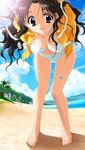  beach bikini breasts cleavage erect_nipples find_similar kadoi_aya kakyuusei kakyuusei_2 large_breasts mizugi oppai shirai_yuuri 