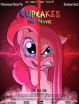  angry blue_eyes cupcakes_(mlp_fanfic) edit english_text equine female feral friendship_is_magic fur hair happy horse looking_at_viewer mammal movie movie_poster my_little_pony parody pink_body pink_fur pink_hair pinkamena_(mlp) pinkie_pie_(mlp) pony poor_yorick poster rainbow_icing_text solo text yoorporick 