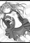  erect_nipples monochrome nipple_slip no_bra open_shirt oshaban pantsu pantyhose sasahiro semen torn_clothes 