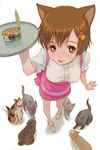  cat naruko_hanaharu nekomimi tagme waitress 