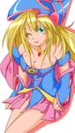  black_magician_girl dark_magician_girl tagme wink yugioh 