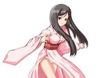  black_hair dead_or_alive kokoro kokoro_(doa) pantsu tagme 