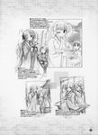  fortune_arterial monochrome sendou_erika sketch tagme 