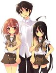  noizi_ito sakai_yuuji school_uniform screening shakugan_no_shana shana thighhighs yoshida_kazumi 