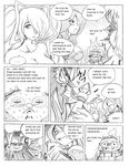  comic doujinshi katarina league_of_legends sona teemo udyr 