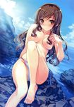  abhar areolae bikini misaki_kurehito mizugi nakano_hinata suiheisen_made_nan_mile? topless 