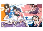  araragi_koyomi bakemonogatari hachikuji_mayoi hanekawa_tsubasa jpeg_artifacts kanbaru_suruga kemonomimi mizugi nekomimi nude oshino_shinobu school_uniform sengoku_nadeko senjougahara_hitagi tail watanabe_akio 