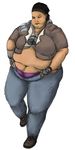  alyx_vance fat giantess half_life jeans torn_clothes valve valve_software videogame 