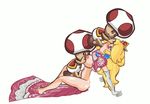  animated nintendo playshapes princess_peach super_mario_bros. toad 