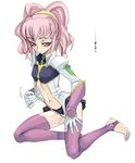  anya_alstreim barefoot code_geass feet satou_atsuki solo thighhighs 