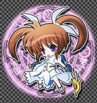  chibi mahou_shoujo_lyrical_nanoha mahou_shoujo_lyrical_nanoha_the_movie_1st takamachi_nanoha twin_tails 