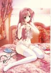  kimizuka_aoi lingerie lost_passage pantsu thighhighs 