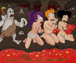  amy_wong fry futurama outlawart turanga_leela 