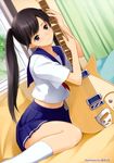  guitar school_uniform tagme wakatsuki_sana 