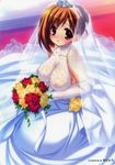  munyu munyuu nipples see_through wedding_dress 