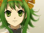  bad_id bad_pixiv_id cosplay green_eyes green_hair gumi hair_ribbon hayateru ribbon short_hair solo suzumiya_haruhi suzumiya_haruhi_(cosplay) suzumiya_haruhi_no_yuuutsu vocaloid 