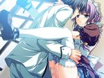  akatsuki_no_goei censored game_cg maid mugenkidou nopan pussy_juice sex thighhighs tomose_shunsaku tsuki 