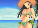  bikini breast_grab mizugi tony wallpaper 