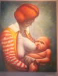  baby breast_feeding breast_sucking breasts casey_weldon large_breasts mcdonald's ronald_mcdonald what 