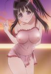  beach chizuru_minamoto high_res kanokon lingerie minamoto_chizuru nipples pantsu see_through tagme 