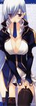  cleavage elf kimi_ga_yobu_megiddo_no_oka_de nakamura_takeshi natas pantsu stick_poster stockings thighhighs 
