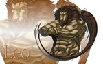  bomb_(artist) feline lion male mammal muscles solo wallpaper widescreen 