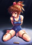  bondage cum_on_arms cum_on_breasts cum_on_chest cum_on_hair cum_on_leg cum_on_swimsuit cum_on_thighs mizugi semen sukumizu tagme vibrator 