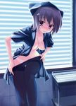  dressing kokonobi no_bra nurse open_shirt pantsu pantyhose 