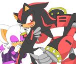  animal animals blue_eyes claws e-123_omega fellatio oral red_eyes robot rouge_the_bat shadow_the_hedgehog sonic_the_hedgehog 