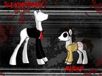  black_eyes blood brown_hair cellcow clothing cutie_mark empty_eyes equine hair horror horse male mammal masky my_little_pony necktie no_face pony slendermane slenderpony suit 