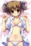  bra fumio open_shirt pantsu tagme 