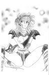  armor breasts mask monochrome navel nipple nipples ophiuchus_shaina saint_seiya snake spread_legs thighs 