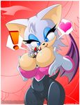  animals big_breasts blue_eyes breast_squeeze couple red_eyes rouge_the_bat shadow_the_hedgehog sitting sonic_the_hedgehog sqeeze tagme 