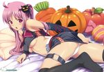  erect_nipples koutaro nijiiro_zakura pantsu shitapai thighhighs 