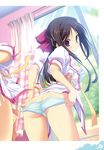  ama_ane bra cleavage kikurage oshiri pantsu peassoft takashina_natsumi undressing yashima_otome 