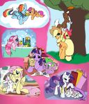  angel_(mlp) apple_bloom_(mlp) applebloom_(mlp) applejack_(mlp) avian bird book cast cat cub cuddle cuddling cutie_mark_crusaders_(mlp) dragon duck equine feline female feral fluttershy_(mlp) friendship_is_magic gummy_(mlp) horn horse lagomorph male mammal my_little_pony opalescence_(mlp) owlowiscious_(mlp) owloysius_(mlp) pegasus pet pinkie_pie_(mlp) pony rabbit rainbow_dash_(mlp) rarity_(mlp) reptile scalie scootaloo_(mlp) spike_(mlp) sweetie_belle_(mlp) touched twilight_sparkle_(mlp) unicorn unknown_artist wings winona_(mlp) wounded young 