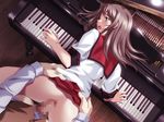  censored eisai_kyouiku from_behind instrument oshiri piano sex skirt_lift 