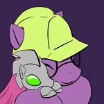  eyewear female glasses hard_hat heart_fixer helmet horse hug hugbox machine mammal mechanical my_little_pony oniontrain pony robot 