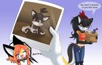  &#039;dawww baby bow canine collar cub cute daww dog female flower luna777 mammal monochrome moondog nuray_(character) open_mouth photo picture puppy ribbons rose sepia taratsu_(character) vase young 